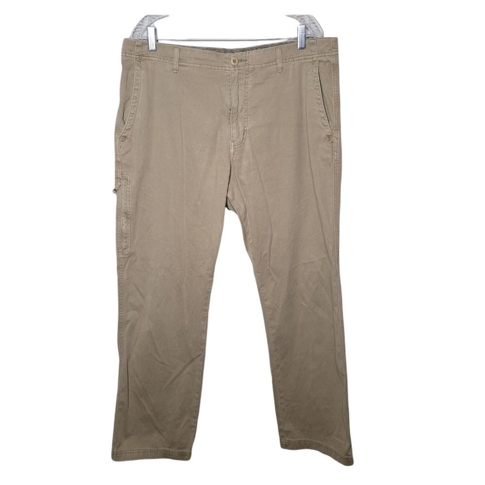 Carbon 2 cobalt Tan Khaki corduroy pants mens size 38
